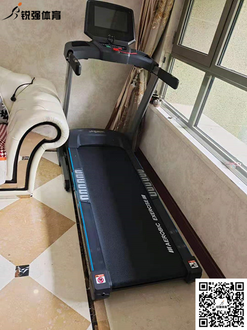 濟(jì)南省體旗艦店客戶購(gòu)買的跑步機(jī)
